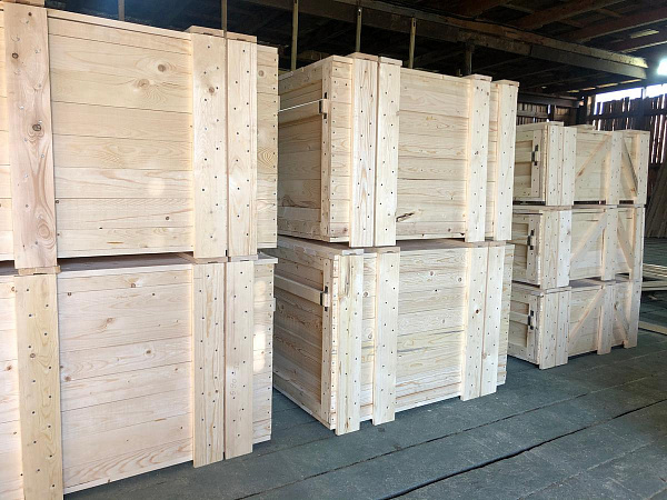 Wooden Boxes and Crates